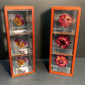 Display for Sola Cube 3 boxes.