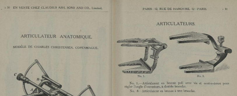 Articulateur Ash Sons and Co